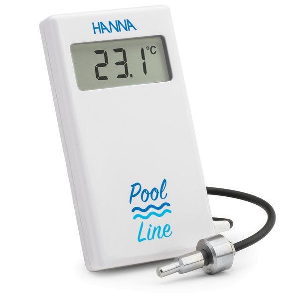 Hanna Pool Line digitales Thermometer Checktemp Dip HI985394 für den Einsatz im Poolbereich