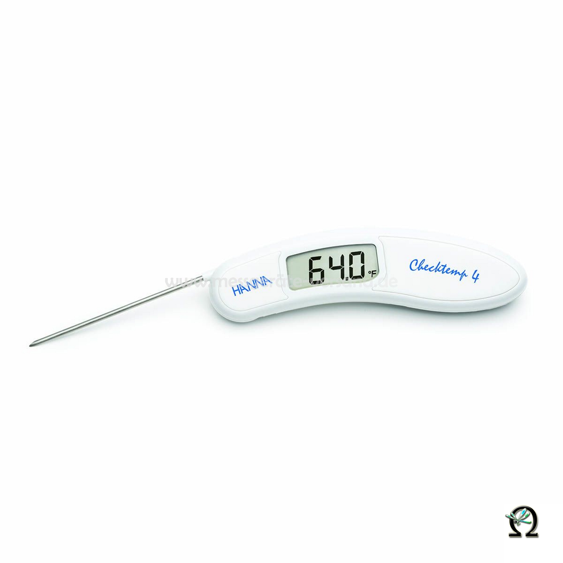 Hanna Pocket Thermometer Checktemp® 4 weiß, für Molkereiprodukte