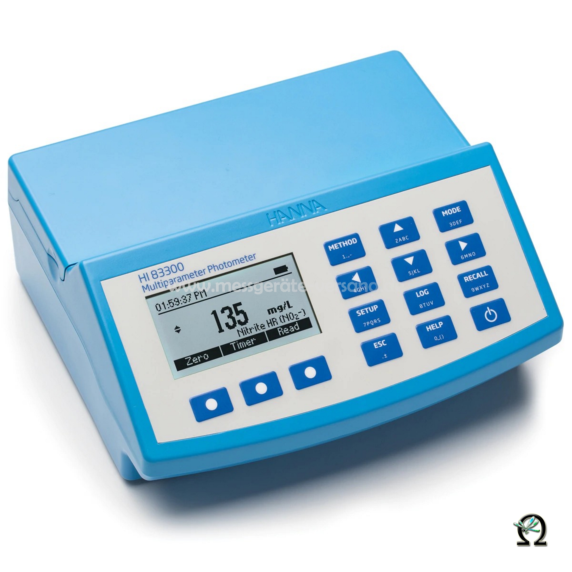 Hanna Multiparameter-Photometer HI83300 mit pH-Analyse