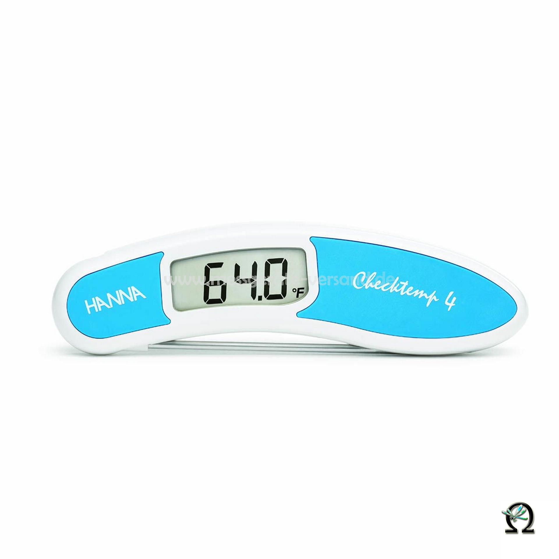 Hanna Pocket Thermometer Checktemp® 4 blau, für rohen Fisch